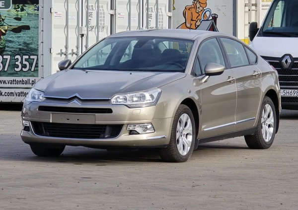 Citroen C5 cena 12200 przebieg: 207923, rok produkcji 2011 z Zagórz małe 121